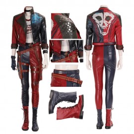 Harley Costume Justice Dawn HQ Halloween Cosplay Suit