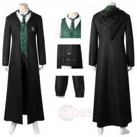 Hogwarts Legacy Cosplay Costumes Slytherin Male School Uniform