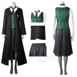 Hogwarts Legacy Cosplay Costumes Slytherin School Uniform