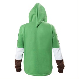 The Legend of Zelda Link Hyrule Hoodie Cosplay Jacket for Adults