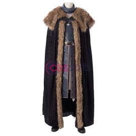 Jon Snow Cosplay Costume King Of The North Cosplay Suit