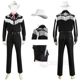 Barbie Ken 2023 Movie Black Cosplay Costumes For Halloween
