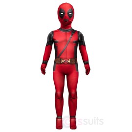 Baby Deadpool Cosplay Costumes Kids Deadpool 3 Cosplay Suit