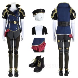 Arcane League of Legends vi Cosplay Costume For Halloween