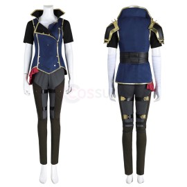 Arcane League of Legends vi Cosplay Costume For Halloween