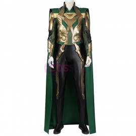 Loki Cosplay Costume Thor Movie Cosplay Outfit