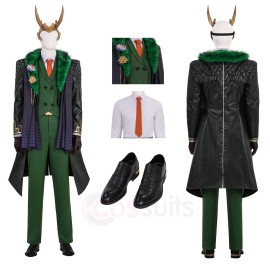 Marvel Rivals Loki Presidential Cosplay Costume Charismatic Halloween Outfit
