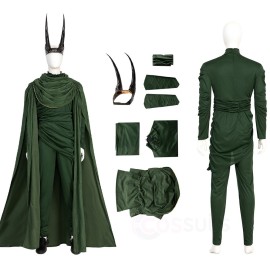 Season 2 Loki God Of Stories Green Cosplay Costumes