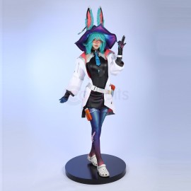 League of Legends LOL Battle Bunny Aurora Cosplay Costumes