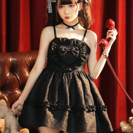 Sweet and Sexy Bubble Hem Lolita Slip Dress