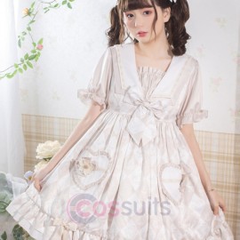 Alice-Inspired Soft and Cute Lolita Short Sleeve Dress
