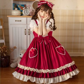 Summer Cute and Sweet Lolita Jumper Skirt