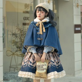 Vintage Elegant A-Line Lolita Skirt Set