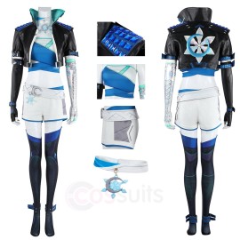 Marvel Rivals Luna Snow Seol Hee Version 2 Cosplay Costume
