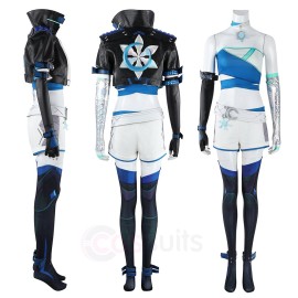 Marvel Rivals Luna Snow Seol Hee Version 2 Cosplay Costume