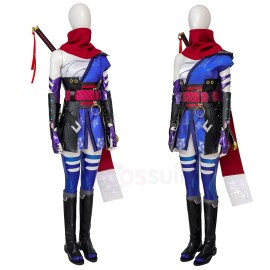 Psylocke Cosplay Costume Superhero Halloween Uniform from Marvel Rivals