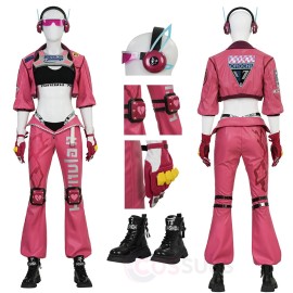 Game Marvel Rivals Fleeting Butterfly Cosplay Costume