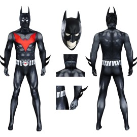 Terry McGinnis Cosplay Costumes Beyond Bruce Wayne Cotton Jumpsuit