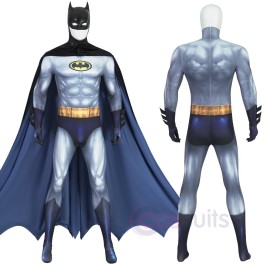 Bruce Wayne Cosplay Costumes BT The Animated Series Halloween Jumpsuits
