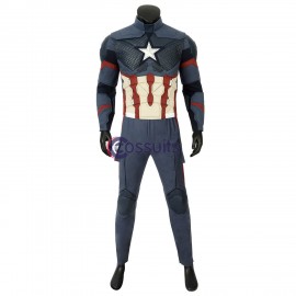 New Avengers: Endgame Costume Captain America Steven Rogers Cosplay
