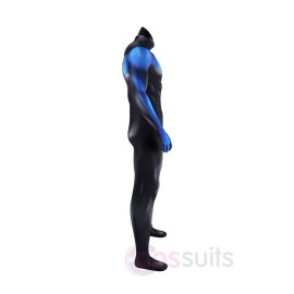 Comic Dick Grayson Cosplay Costume Printed Jumpsuit
