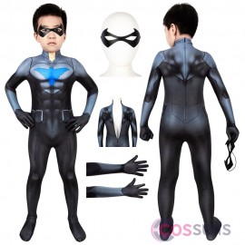 Dick Grayson Costume For Kids Son Of Dick Grayson Cosplay Halloween Costumes