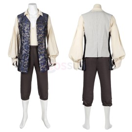 Pirates of the Caribbean Cosplay Costume Jack Sparrow Jackie Cosplay Suit