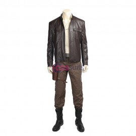 Poe Dameron Cosplay Costume Star Wars 8 The Last Jedi Outfits