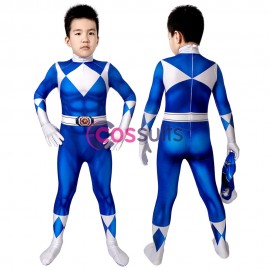 Power Rangers Kids Costume Power Rangers Billy Blue Ranger Cosplay Halloween Costumes