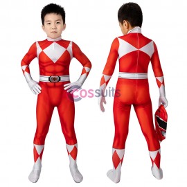Power Rangers Kids Costume Power Rangers Jason Red Ranger Jumpsuit Halloween Gifts