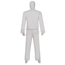 Mighty Morphin Power Rangers Tommy Oliver White Cosplay Costumes