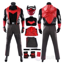 Red Hood Jason Todd Rebirth Cosplay Costume