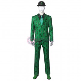 Riddler Cosplay Costumes TV Riddler Green Cosplay Outfits
