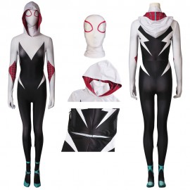 Spider-Man: Into the Spider-Verse Spider-Gwen Gwen Stacy Cosplay Costume