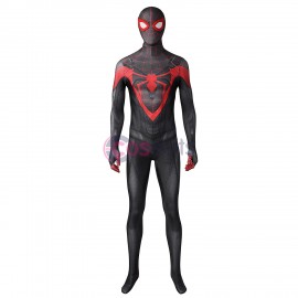 Spider Man Miles Morales Spandex Printed Cosplay Costume