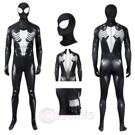 Marvel Spider-Man 2 Peter Parker Classic Black Suit Cosplay Costume Halloween Suits