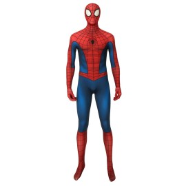 Marvel Spider-Man Classic Suit Peter Parker Cosplay Costume
