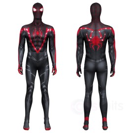 Spider-Man 2 Cosplay Costumes Miles Morales Cosplay Jumpsuit