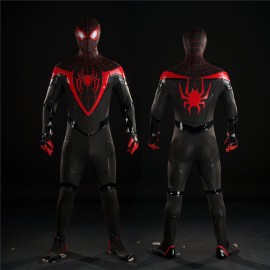 Marvel's Spider-Man 2 Miles Morales Cosplay Costume Jumpsuit M2638