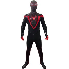 Marvel's Spider-Man 2 Miles Morales Cosplay Costume Jumpsuit M2638