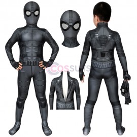 Spider-man Kids Costume Spiderman Far From Home Peter Parker Night Monkey Stealth Suit Birthday Gifts