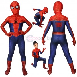 Spiderman Into The Spider-Verse Peter Parker Cosplay Jumpsuit For Kids Halloween Gifts