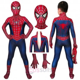 Ready To Ship Size M Spider-man Kids Suits Spiderman 2 Tobey Maguire Jumpsuit Cosplay Costume For Children