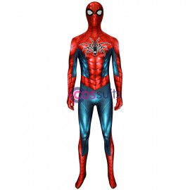 Spider-man PS4 Spider Armour MK IV Costume Cosplay Jumpsuit
