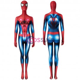 Spiderman Women's Costume The Amazing Spiderman 2 Peter Parker Cosplay Jumpsuit