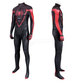 Spider-Man Miles Morales PS4 Cosplay Costumes Jumpsuits