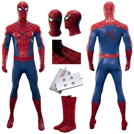 Spider-Man: Brand New Day Cosplay Costume Spiderman 4 Peter Parker Jumpsuit
