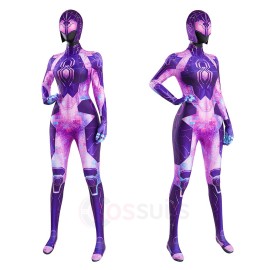Female Spider-Byte Cosplay Costume Across the Spider-Verse Halloween Suits
