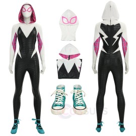 Gwen Stacy Suit Across The Spider-Verse Cosplay Costume