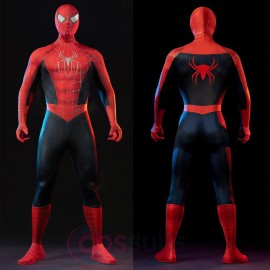 Spider-Man 1 Cosplay Costumes Tobey Maguire Suits Top Level M2635